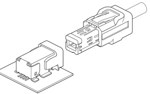 Schematic photo of ASU Connector