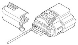 Schematic photo of ATSS connector