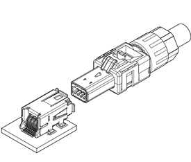 Schematic photo of CIF Connnecor