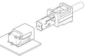 Schematic photo of EA2 Connector