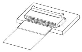 Schematic photo of FXRH Connector