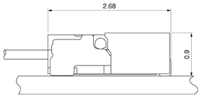 Schematic photo of FXVL Connector