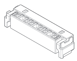 Schematic photo of HVD Connector