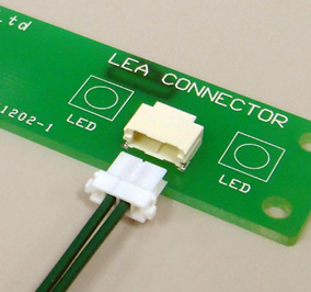 Close up image of LEA Connector