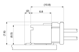 Schematic photo of PBD connector