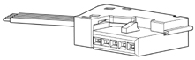 Schematic photo of PFW Connector