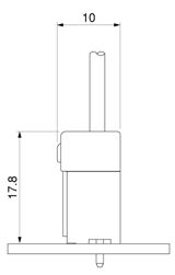 Schematic photo of PSI Connector (High Current Specification D Type)