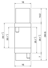 Schematic photo of RWZ Connector (L-type)