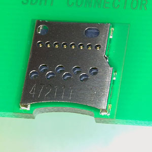 Close up image of SDHT Connector