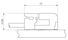 Schematic photo of SFG Connector