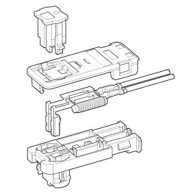 Schematic photo of SQW connector