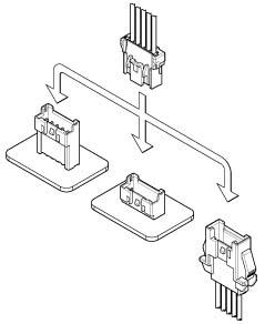 Schematic photo of XAF Connector