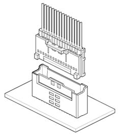Schematic photo of ZF/ZFW Connector