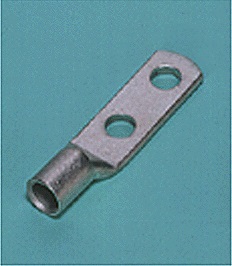 Close up image of Copper Tubular Lugs (Two-holes)