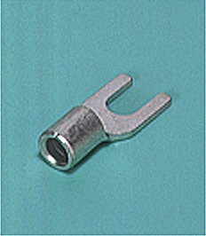 Close up image of Spade tongue terminal (A-type, Non-insulated)