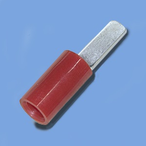 Close up image of Blade terminal (AF-type, Nylon-insulated) (straight)