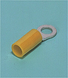 Close up image of Ring tongue terminal (R-type, Nylon-insulated) (straight)