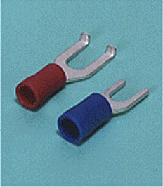 Close up image of Spade tongue terminal (A-type/B-type, Vinyl-insulated) (flared)