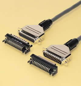 Close up image of Dsub Connector J series