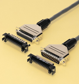 Close up image of Dsub Connector JH series