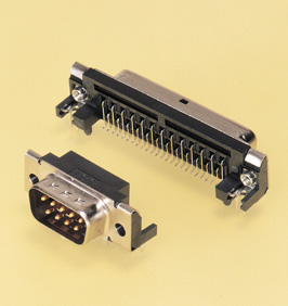 Close up image of Dsub Connector JS series