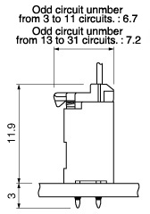 Schematic photo of CS Connector