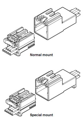 Schematic photo of HIC Connector