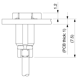 Schematic photo of LEX Connector