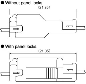 Schematic photo of PNI connector (W to W)