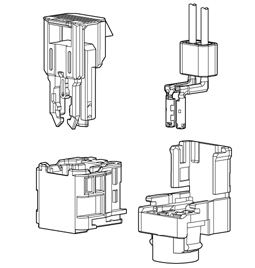 Schematic photo of SQN Connector