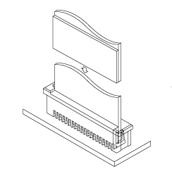 Schematic photo of FMZ connector