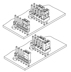 Schematic photo of JM connector