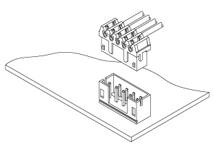 Schematic photo of KRD Connector