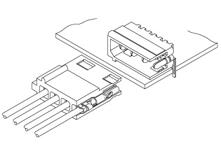 Schematic photo of LC Connector