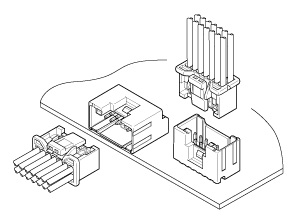 Schematic photo of PUD Connector