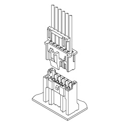 Schematic photo of PXA Connector