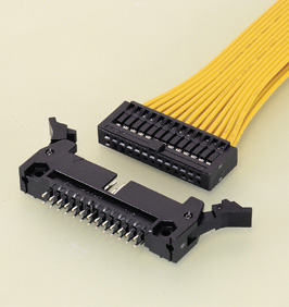 Close up image of RA Connector crimp style