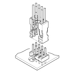 Schematic photo of RF Connector