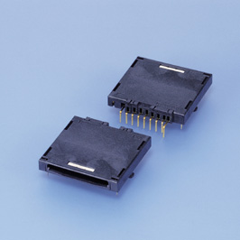 Close up image of SD connector