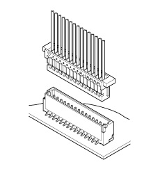 Schematic photo of SH Connector