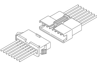 Schematic photo of SM Connector