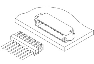 Schematic photo of SUR Connector