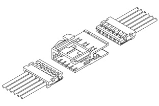 Schematic photo of THR Connector