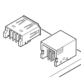 Schematic photo of UB Connector