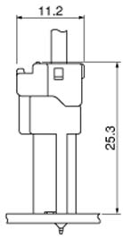 Schematic photo of WPJ Connector (W to B)