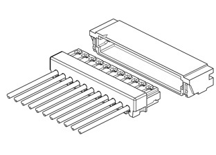 Schematic photo of XSR Connector