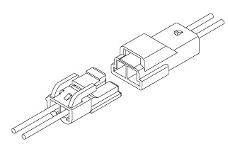 Schematic photo of YLN connector