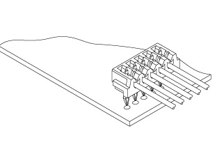 Schematic photo of DD/DS Connector