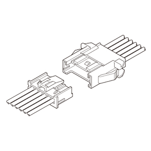 Schematic photo of XA Connector (Wire-to-Wire, Compatible with glow wire test)