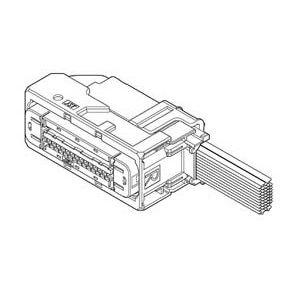 Schematic photo of ASG connector